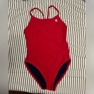 TYR Bold Red Women's One Piece Swimsuit